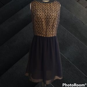 Gianna Bini black lace dress